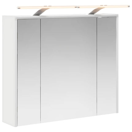 Badeværelsesspejlskab Hvid 73,5 x 16 x 62,5 cm Konstrueret træ
