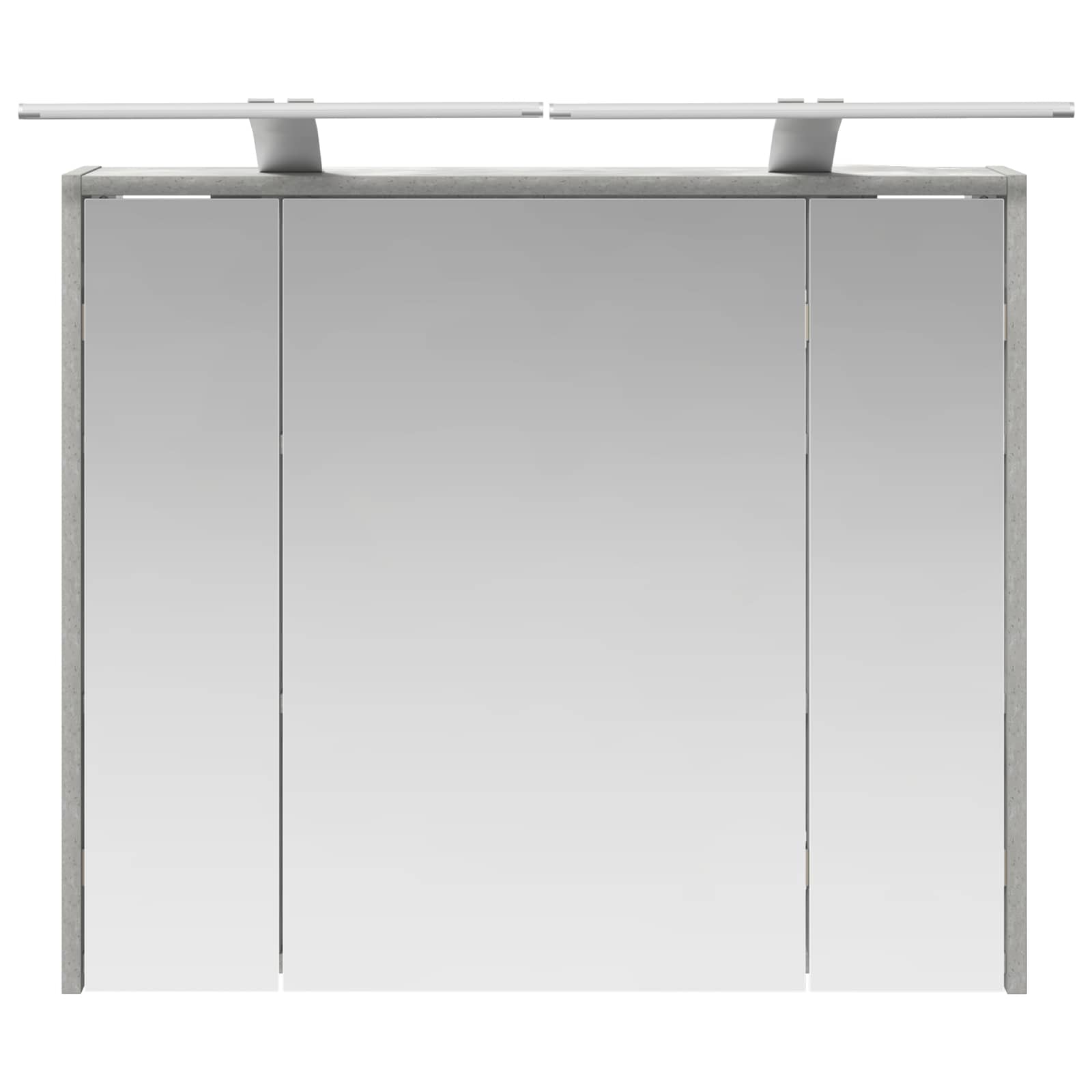 Badeværelsesspejlskab Beton Grå 73,5 x 16 x 62,5 cm
