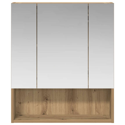 Badeværelsesspejlskab Artisan-eg 60 x 14.5 x 70 cm