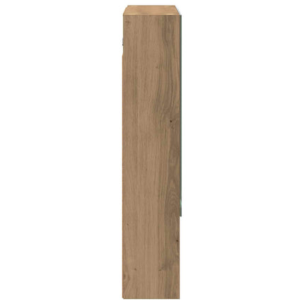 Badeværelsesspejlskab Artisan-eg 60 x 14.5 x 70 cm