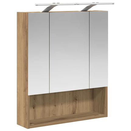 Badeværelsesspejlskab Artisan eg 60 x 14.5 x 70 cm