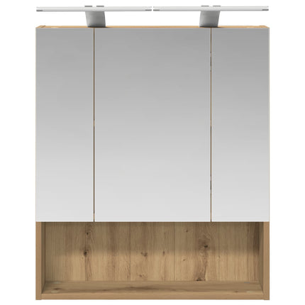 Badeværelsesspejlskab Artisan eg 60 x 14.5 x 70 cm