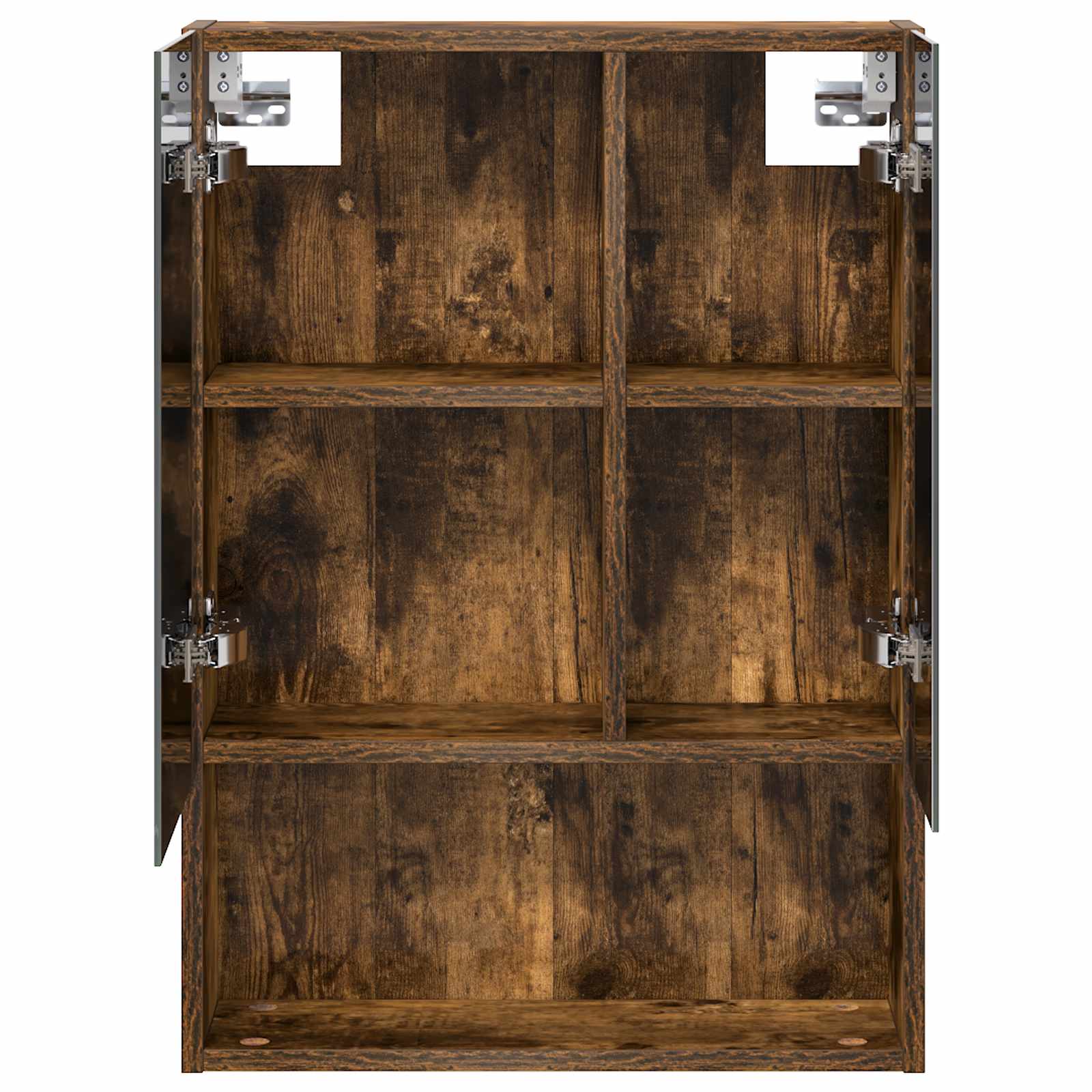 Badeværelsesspejlskab med hylde Røget eg 50 x 14,5 x 70 cm
