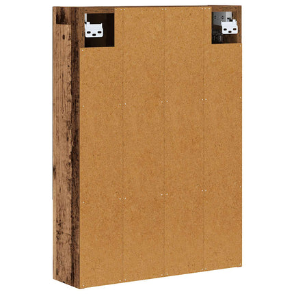 Badeværelsesspejlskab Gammelt træ 50 x 14,5 x 70 cm