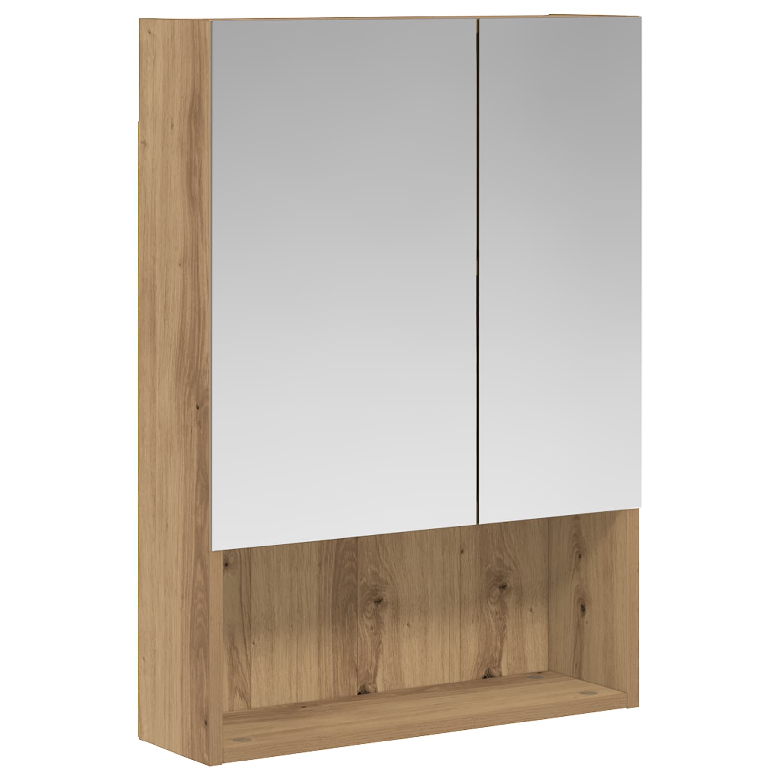 Badeværelsesspejlskab med hylde Artisan eg 50 x 14,5 x 70 cm