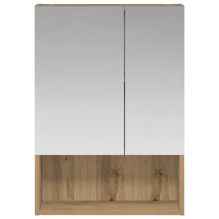 Badeværelsesspejlskab Artisan-eg 50 x 14,5 x 70 cm