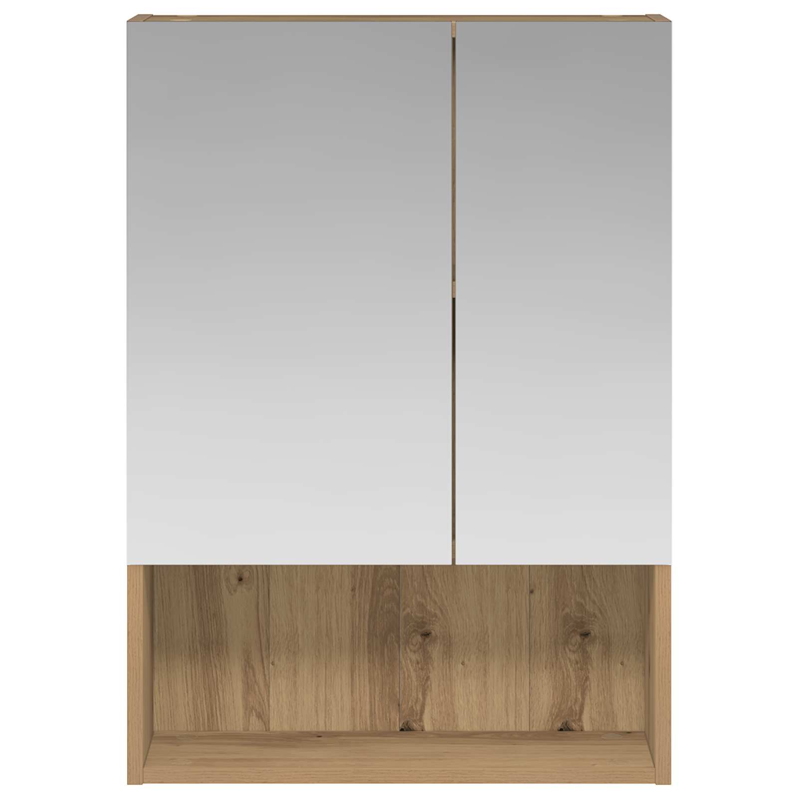 Badeværelsesspejlskab med hylde Artisan eg 50 x 14,5 x 70 cm