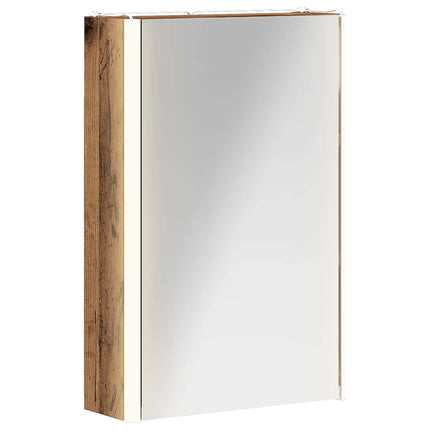 Badeværelsesspejlskab Gammelt træ 33 x 11,5 x 50 cm