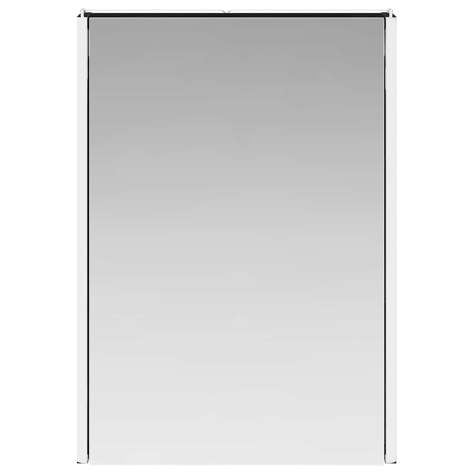Badeværelsesspejlskab Sort eg 43 x 11,5 x 60,5 cm