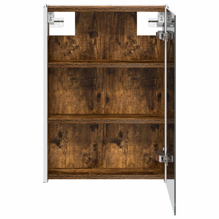 Badeværelsesspejlskab Røget eg 43 x 11,5 x 60,5 cm