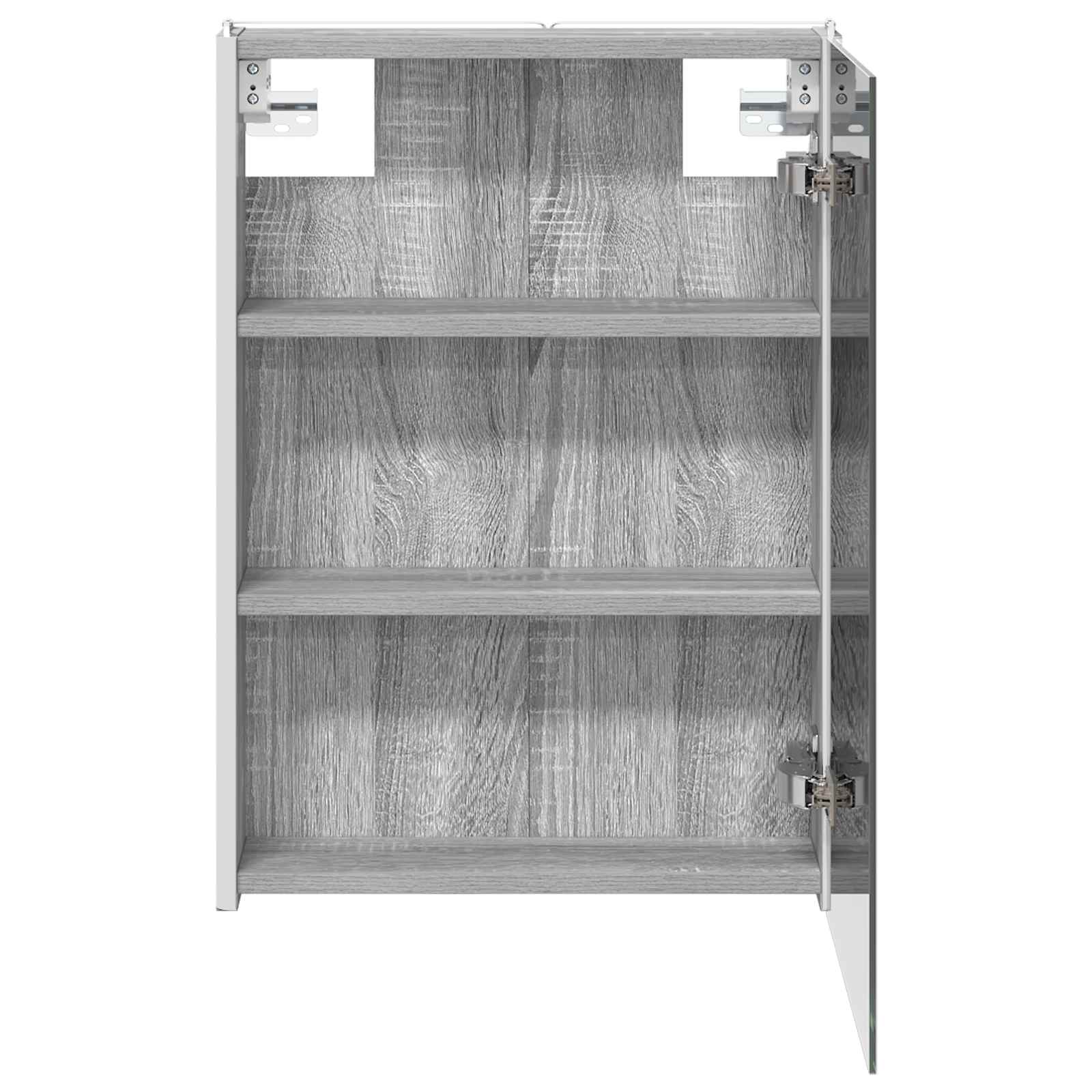 Badeværelsesspejlskab Grå Sonoma 43 x 11,5 x 60,5 cm