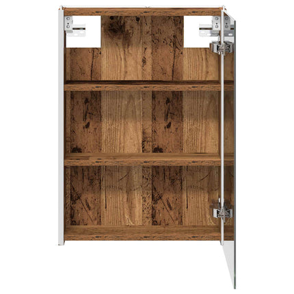 Badeværelsesspejlskab Gammelt træ 43 x 11,5 x 60,5 cm