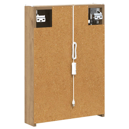 Badeværelsesspejlskab Artisan eg 43 x 11,5 x 60,5 cm