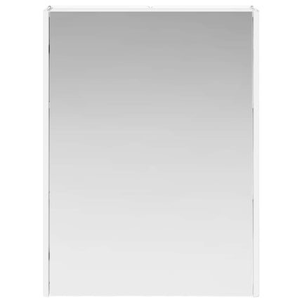 Badeværelsesspejlskab Hvid 53,5 x 15,5 x 70 cm Konstrueret træ