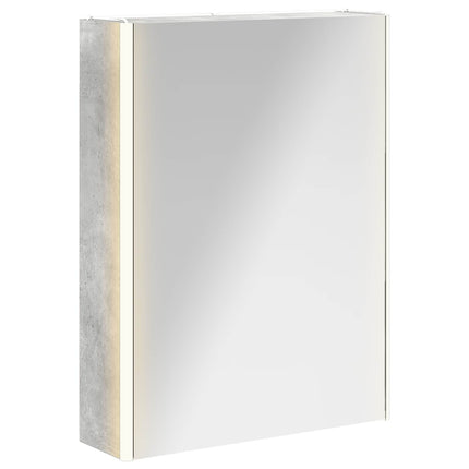 Badeværelsesspejlskab Beton Grå 53 x 15,5 x 70 cm
