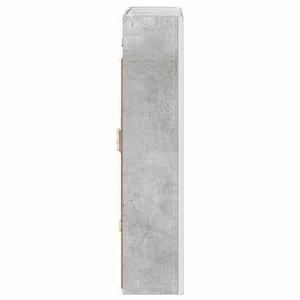 Badeværelsesspejlskab Beton Grå 53 x 15,5 x 70 cm