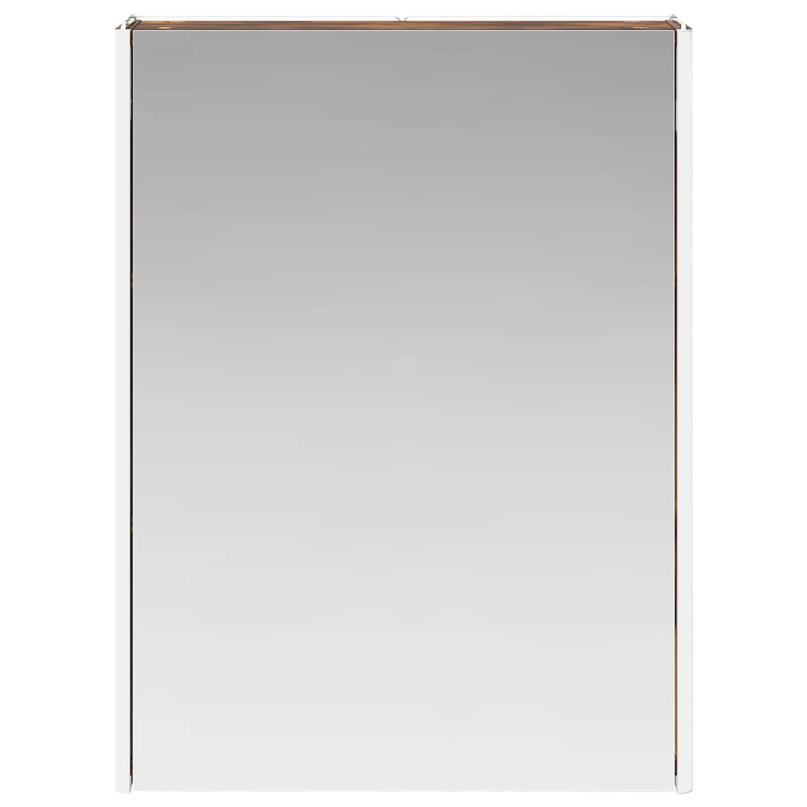 Badeværelsesspejlskab med hylde Røget eg 73.5 x 15.5 x 70 cm