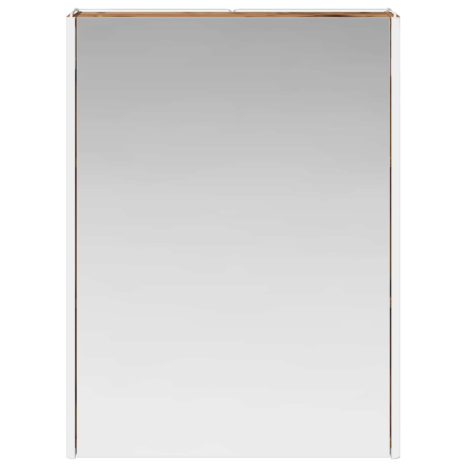 Badeværelsesspejlskab Gammelt træ 53,5 x 15,5 x 70 cm