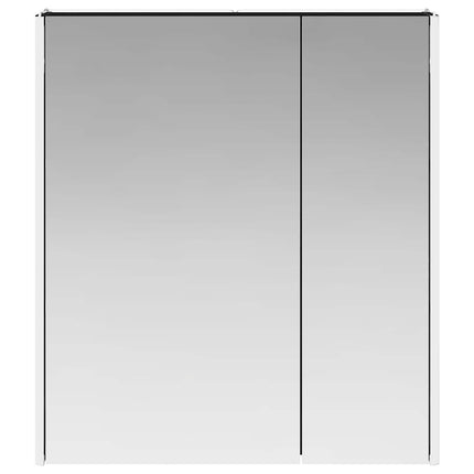 Badeværelsesspejlskab Sort eg 63,5 x 15,5 x 70 cm
