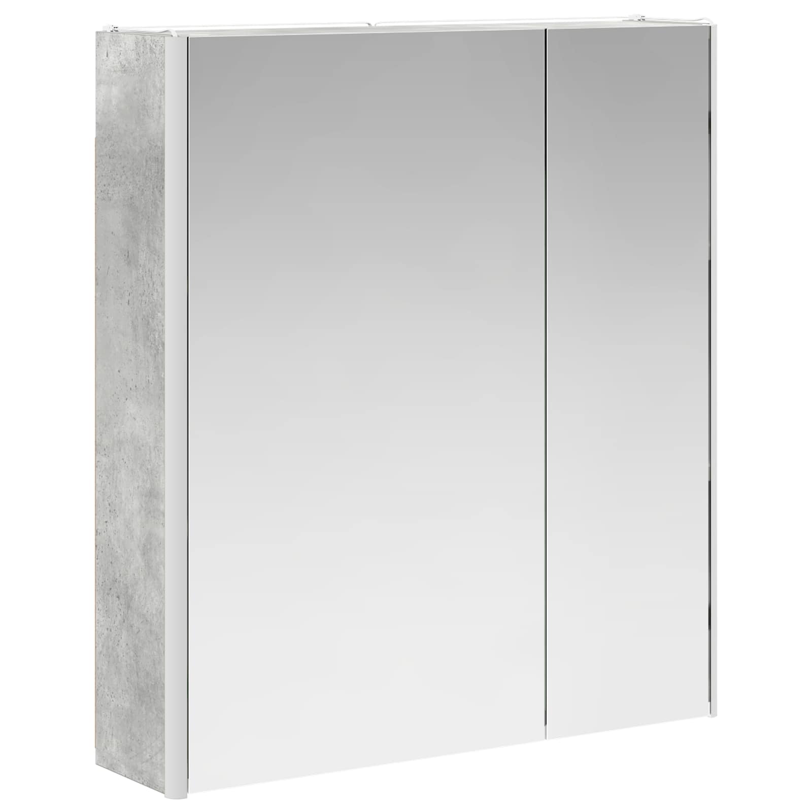 Badeværelsesspejlskab Beton Grå 63,5 x 15,5 x 70 cm