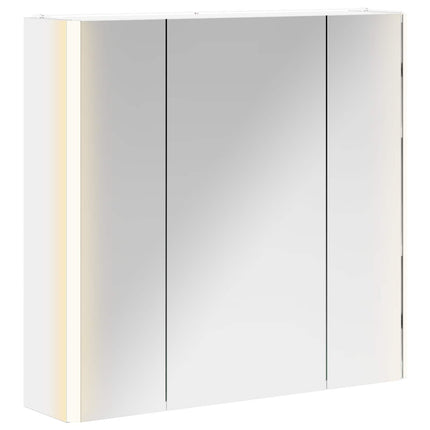 Badeværelsesspejlskab Hvid 63,5 x 15,5 x 60,5 cm