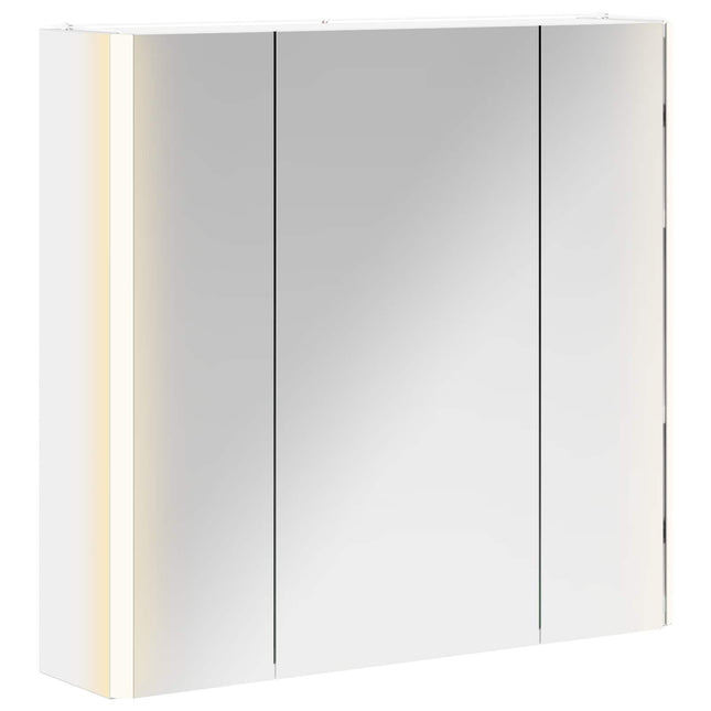 Badeværelsesspejlskab Hvid 63,5 x 15,5 x 60,5 cm