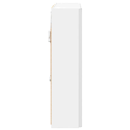 Badeværelsesspejlskab Hvid 63,5 x 15,5 x 60,5 cm