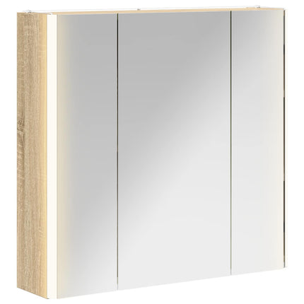 Badeværelsesspejlskab Sonoma eg 63,5 x 15,5 x 60,5 cm
