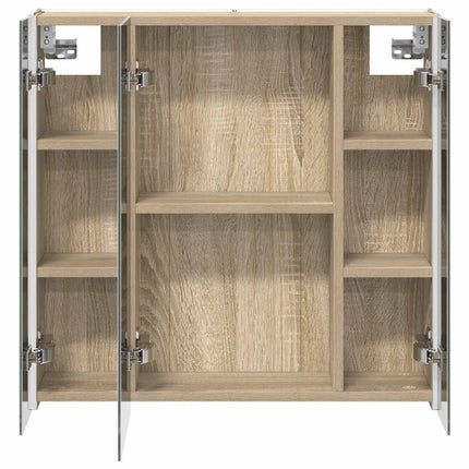Badeværelsesspejlskab Sonoma eg 63,5 x 15,5 x 60,5 cm