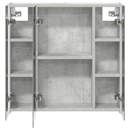 Badeværelsesspejlskab Beton Grå 63,5 x 15,5 x 60,5 cm