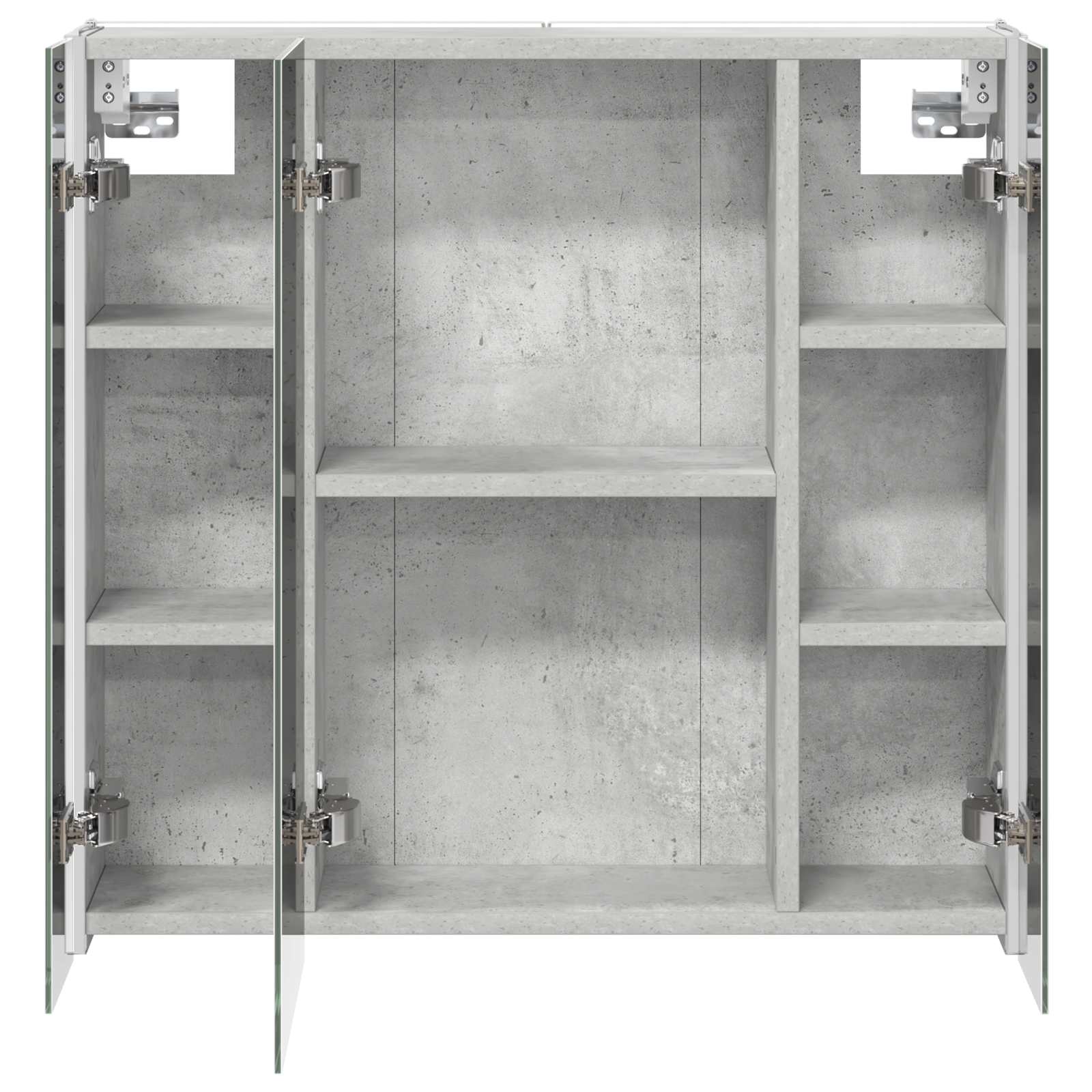 Badeværelsesspejlskab Beton Grå 63,5 x 15,5 x 60,5 cm