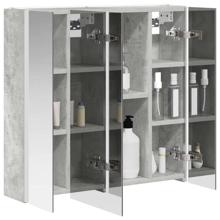 Badeværelsesspejlskab Beton Grå 63,5 x 15,5 x 60,5 cm