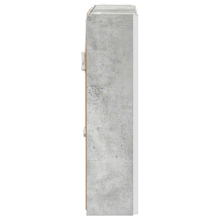Badeværelsesspejlskab Beton Grå 63,5 x 15,5 x 60,5 cm