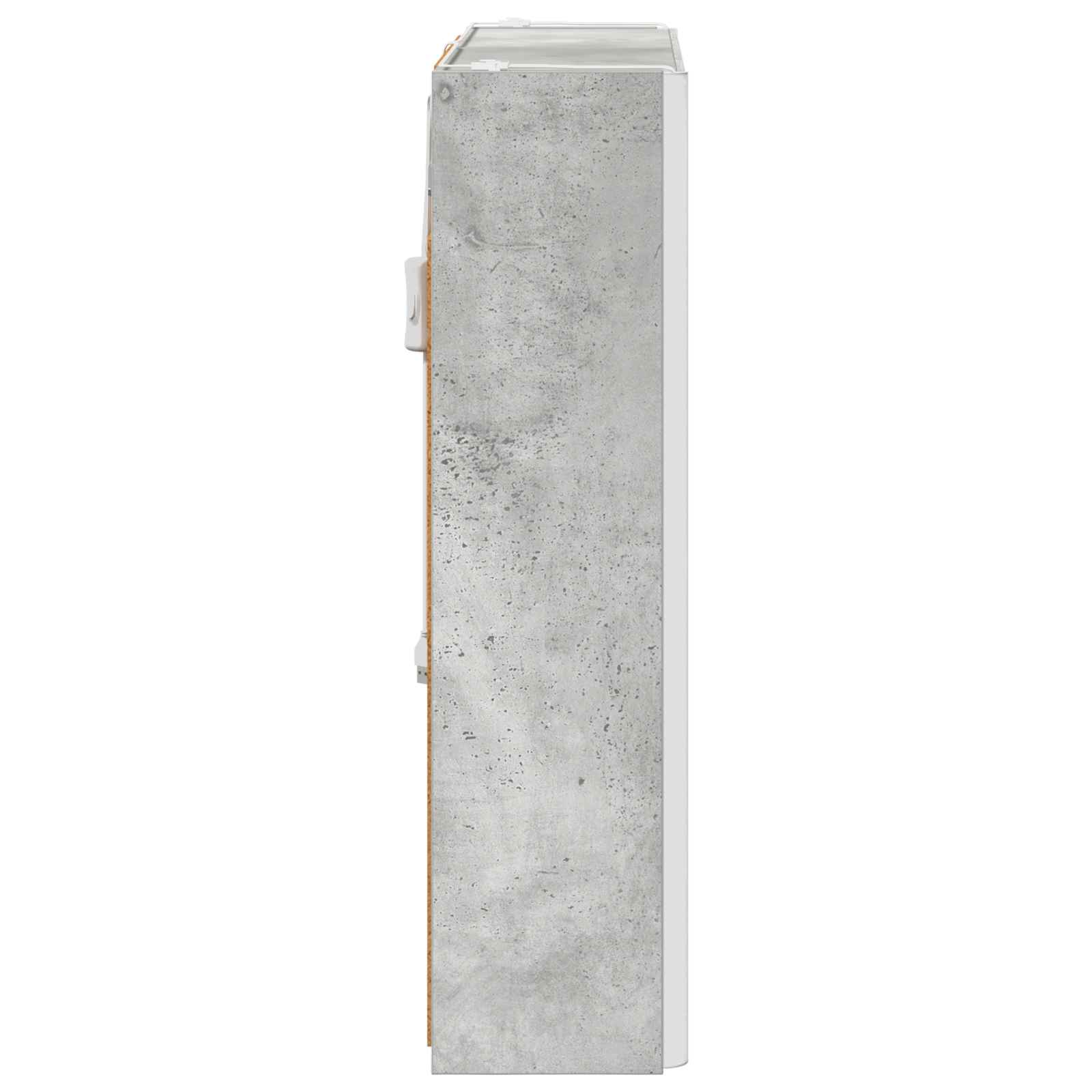 Badeværelsesspejlskab Beton Grå 63,5 x 15,5 x 60,5 cm