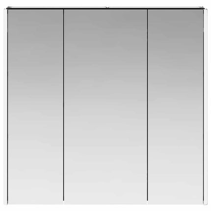 Badeværelsesspejlskab Sort eg 73.5 x 15.5 x 70 cm