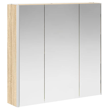 Badeværelsesspejlskab Sonoma eg 73.5 x 15.5 x 70 cm