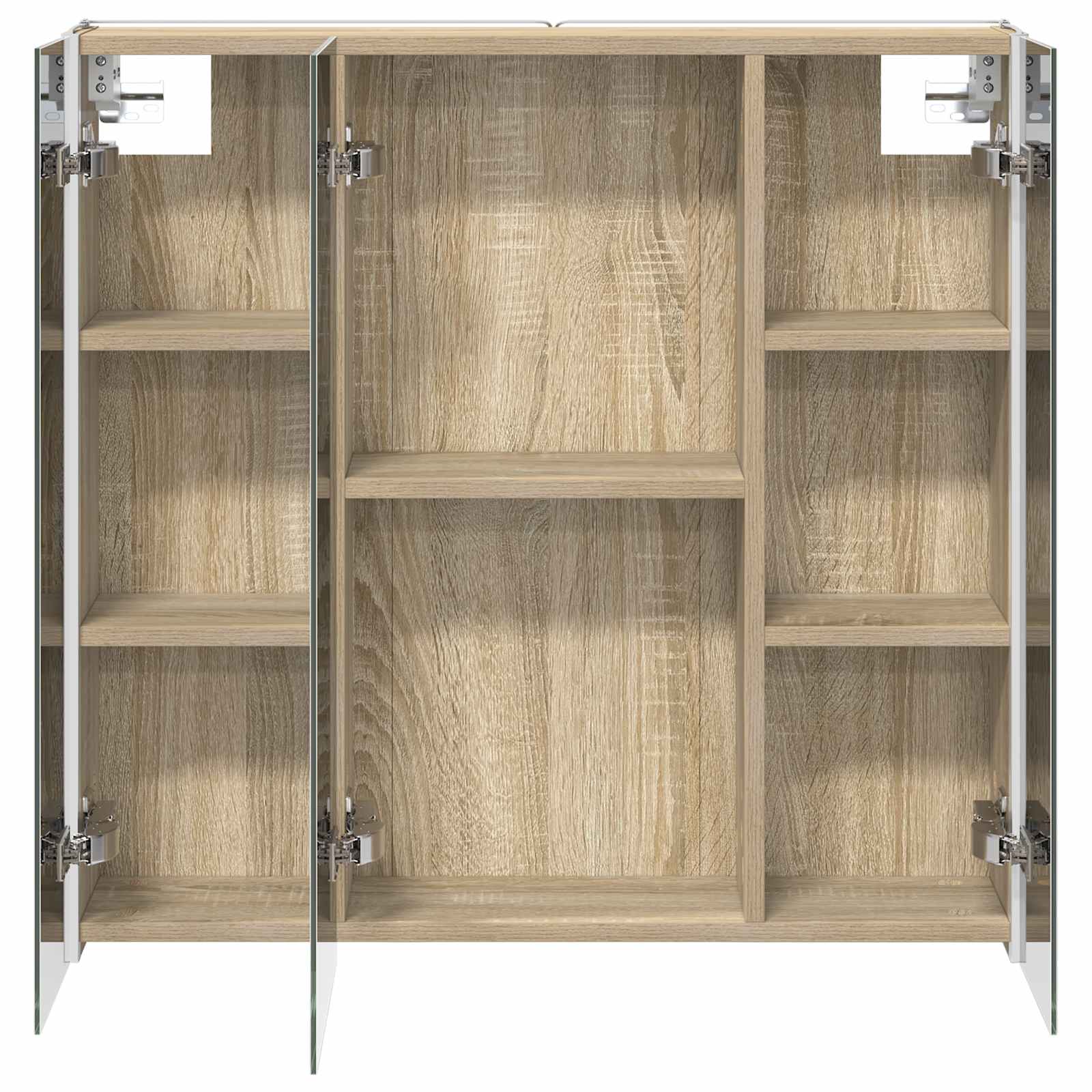 Badeværelsesspejlskab med hylde Sonoma eg 73.5 x 15.5 x 70 cm