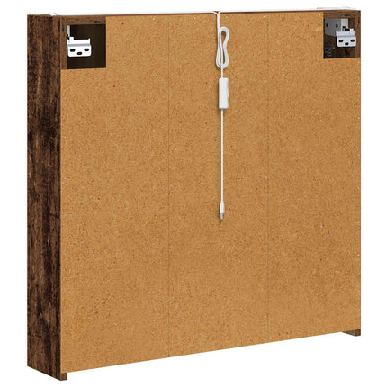 Badeværelsesspejlskab Gammelt træ 73.5 x 15.5 x 70 cm