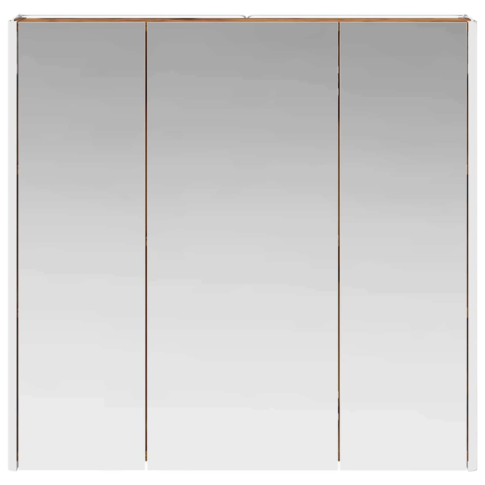 Badeværelsesspejlskab med hylde Gammelt træ 73.5 x 15.5 x 70 cm