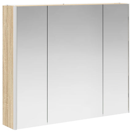 Badeværelsesspejlskab Sonoma eg 83,5 x 15,5 x 70 cm