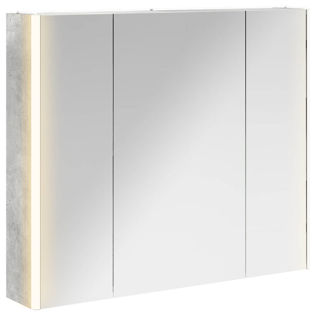 Badeværelsesspejlskab Beton Grå 83,5 x 15,5 x 70 cm