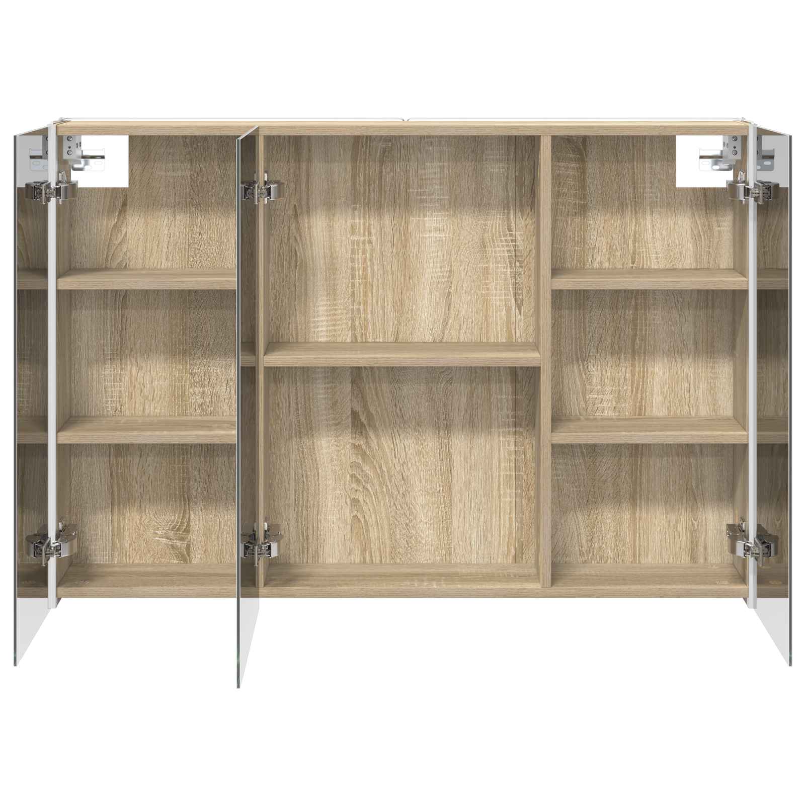 Badeværelsesspejlskab Sonoma eg 103,5 x 15,5 x 70 cm
