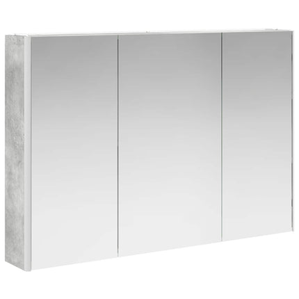 Badeværelsesspejlskab Beton Grå 103,5 x 15,5 x 70 cm