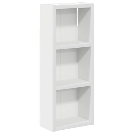 Badeværelsesvægskab Hvid 20 x 10 x 50 cm Konstrueret træ