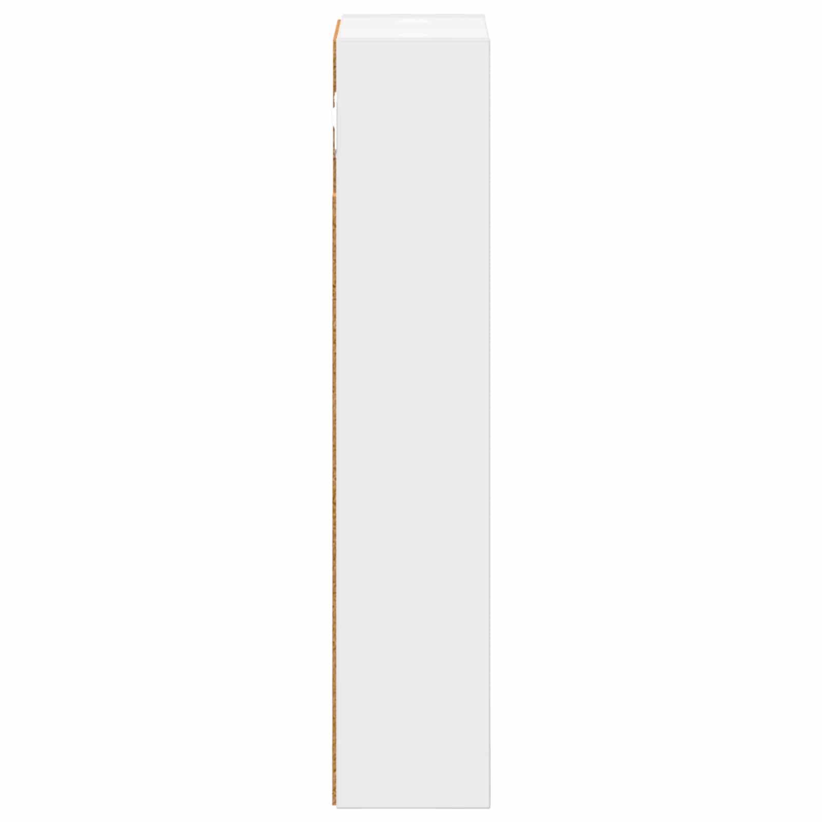 Badeværelsesvægskab Hvid 20 x 10 x 50 cm Konstrueret træ