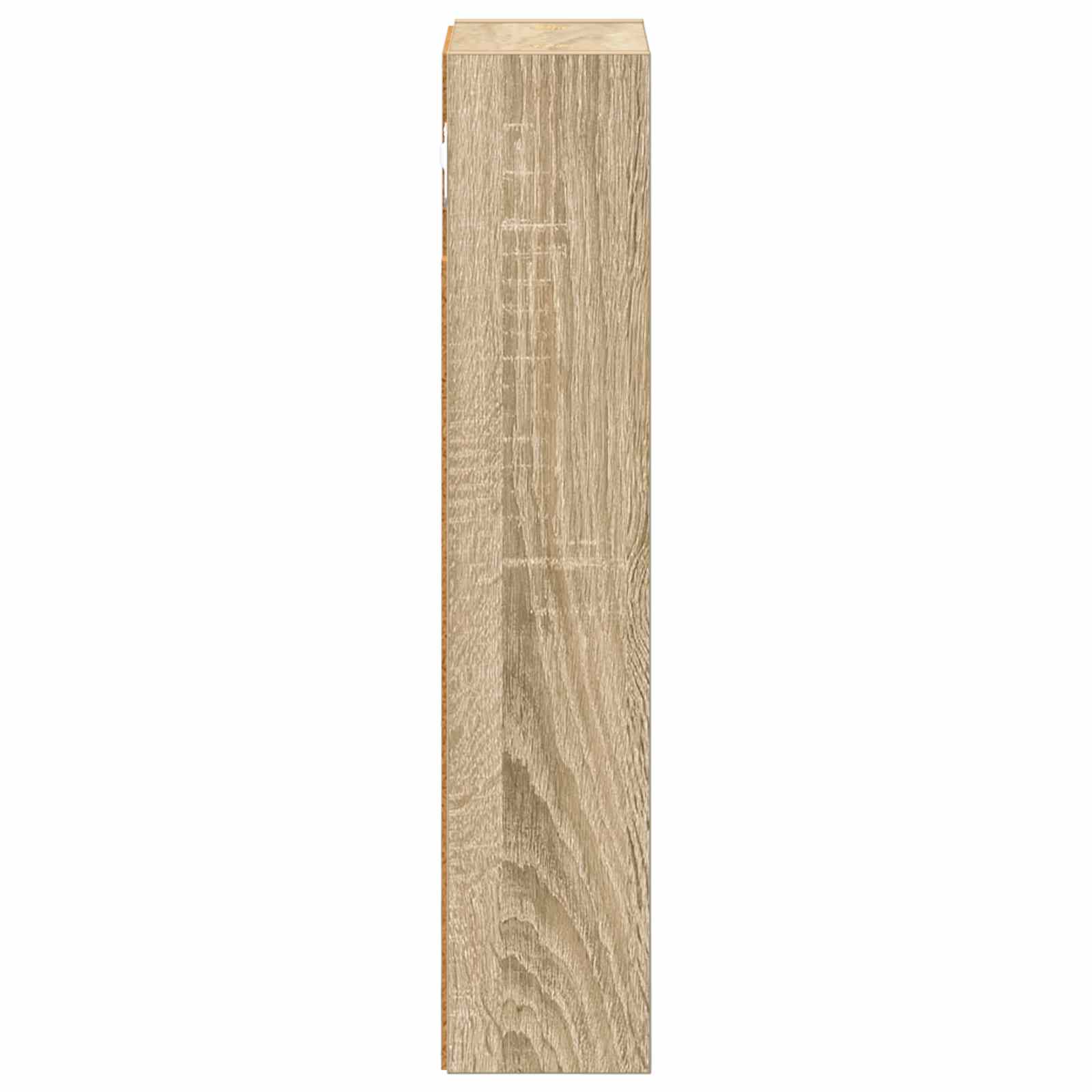 Badeværelsesvægskab Sonoma eg 20 x 10 x 50 cm Konstrueret træ