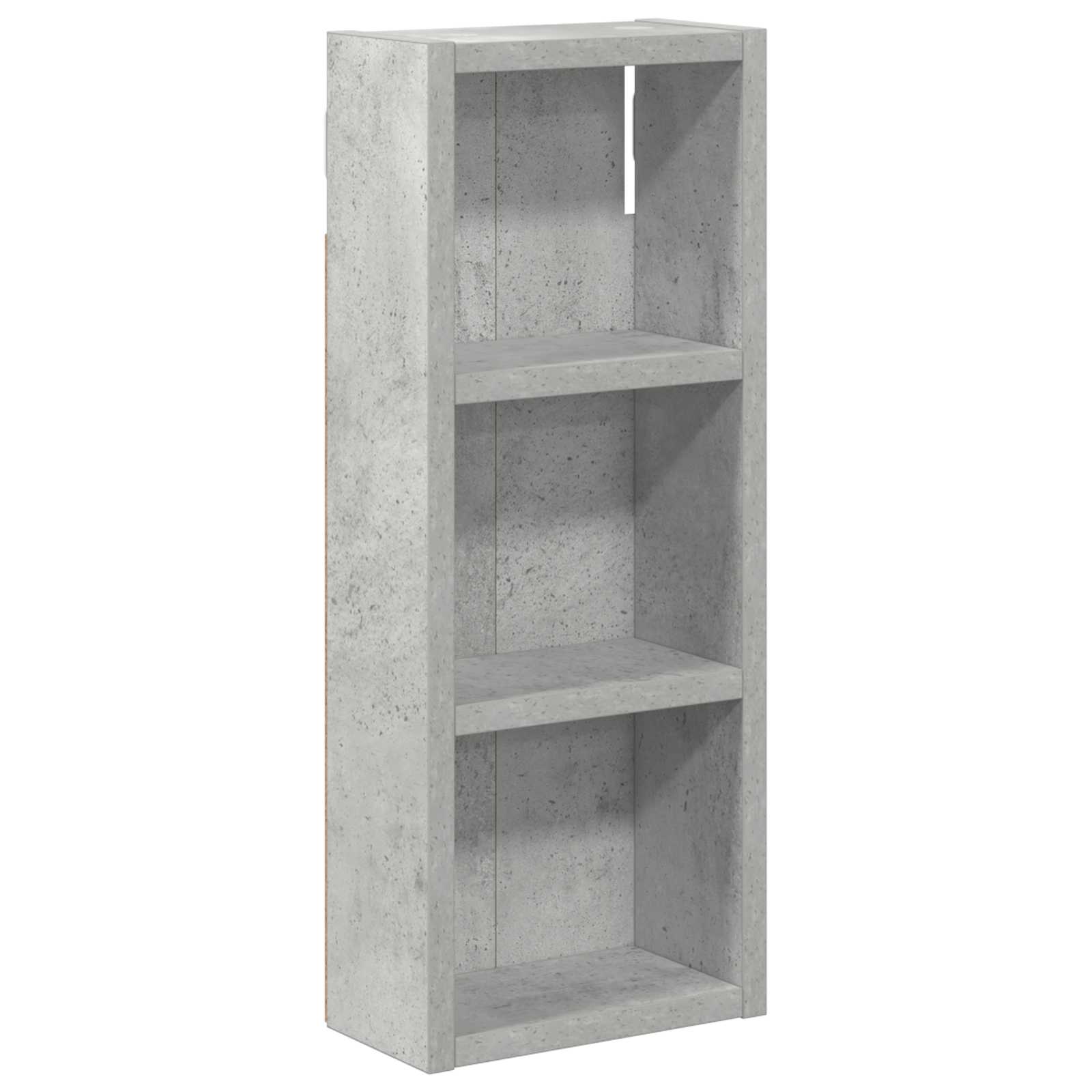 Badeværelsesvægskab BetonGrå 20 x 10 x 50 cm Konstrueret træ