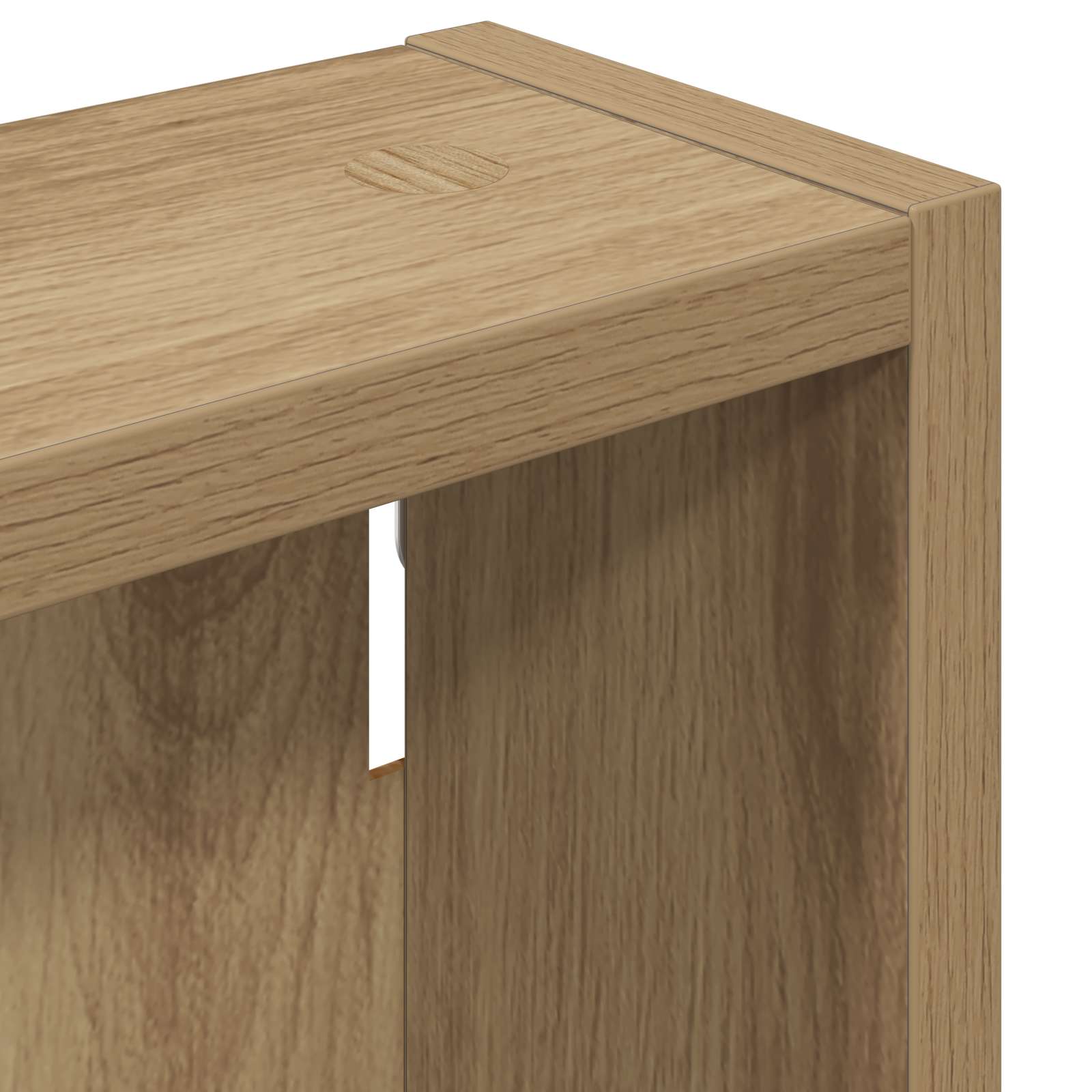 Badeværelsesvægskab Artisan eg 20 x 10 x 50 cm Konstrueret træ