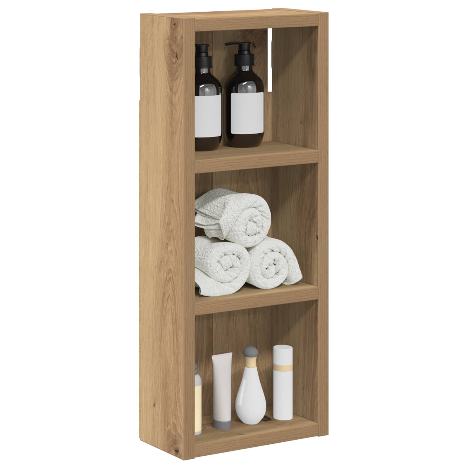 Badeværelsesvægskab Artisan eg 20 x 10 x 50 cm Konstrueret træ