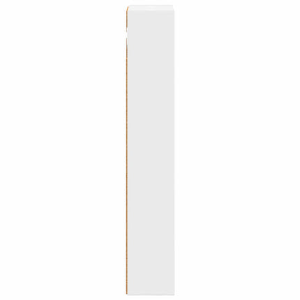 Badeværelsesvægskab Hvid 20 x 10 x 60,5 cm Konstrueret træ